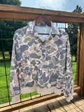 Camouflage Collar Casual Sweatshirt